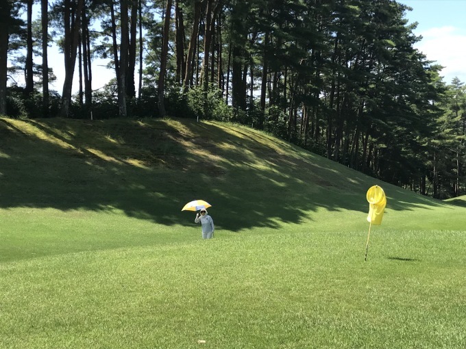 家内と2人、暑い最中にゴルフです_b0100062_08160897.jpeg