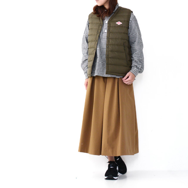DANTON [ダントン] W/INNER DOWN VEST V ダウンベスト [JD-8750