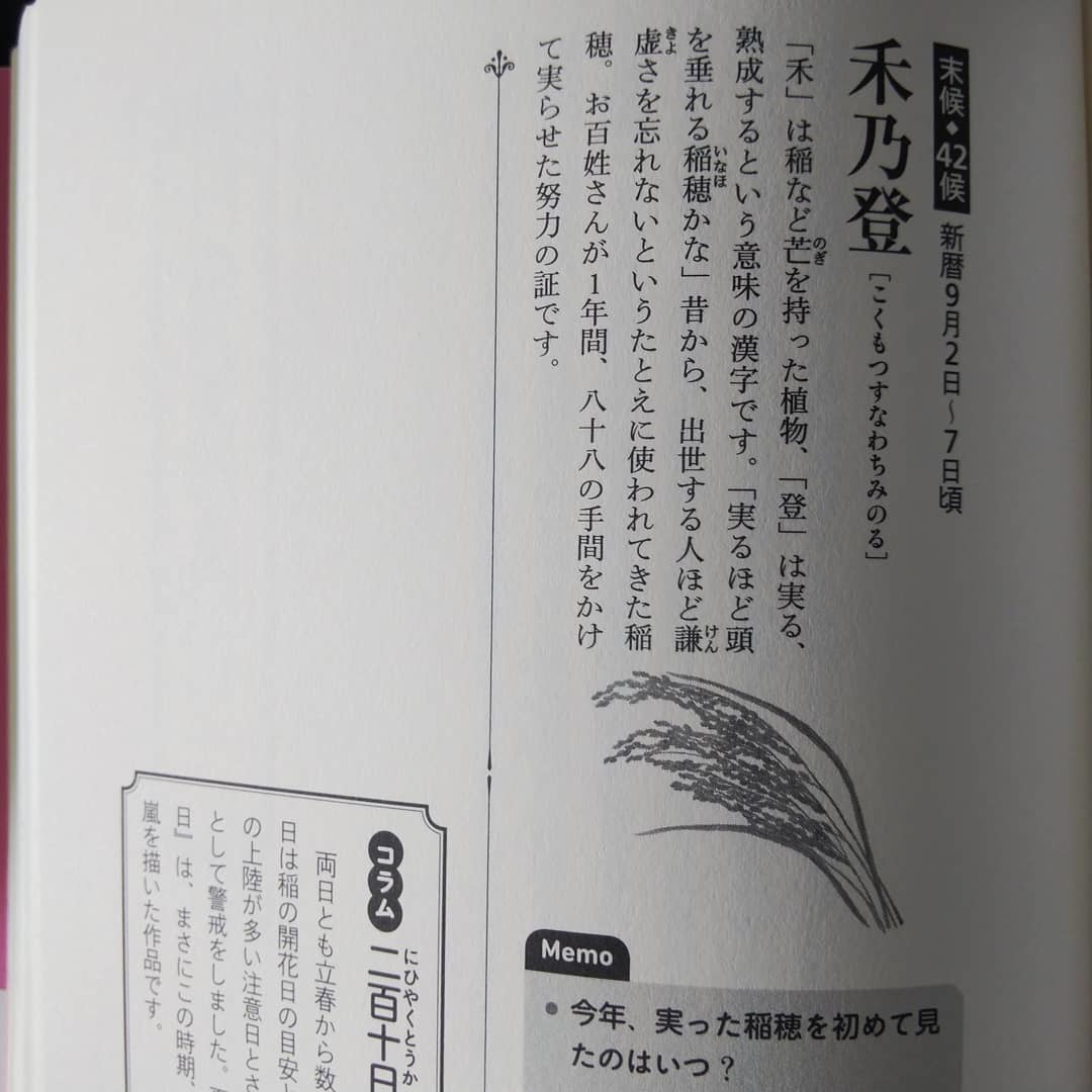 200903② 七十二候「禾乃登 (こくもつみのる)」_f0164842_19030701.jpg