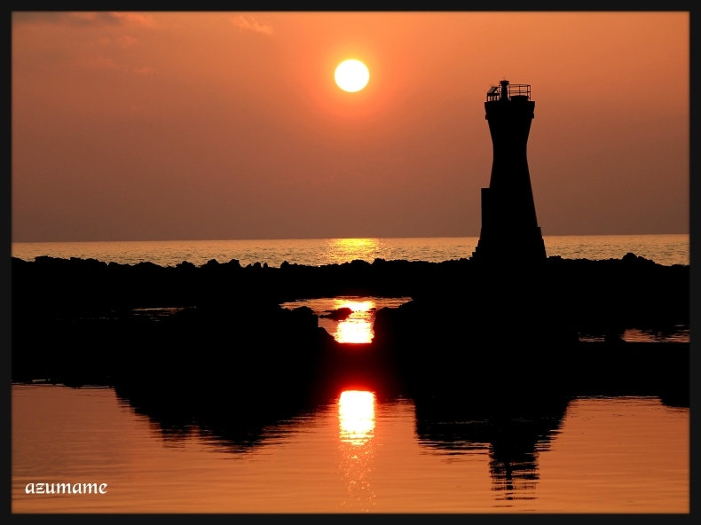 長手岬の夕陽  《佐渡2日目》_d0376975_15450516.jpg