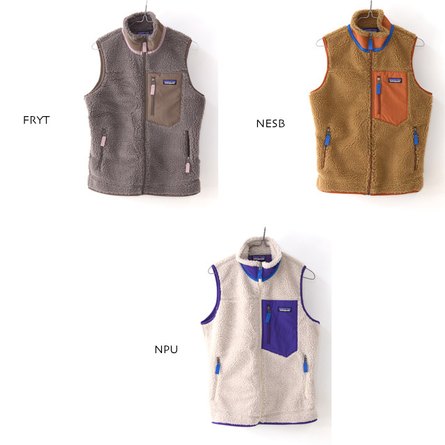Patagonia [パタゴニア正規代理店] W\'s Classic Retro-X Vest [23083] ウィメンズ・クラシック・レトロX・ベスト LADY\'S_f0051306_13173710.jpg