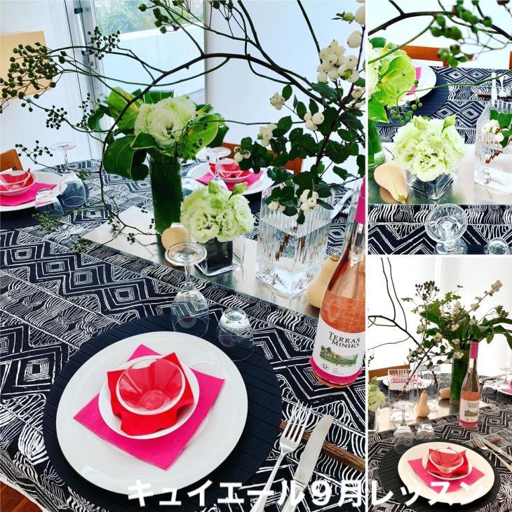 料理教室キュイエール　9月のテーブル_e0134337_12152342.jpg