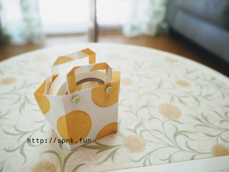 折り紙バッグ 暮らしをつくるdiy スプンク