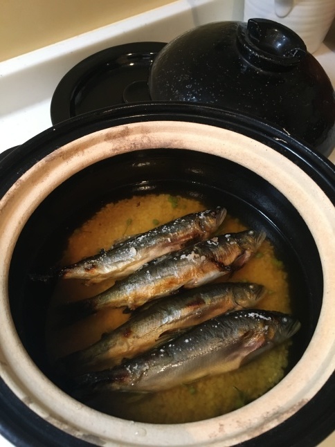 鮎の炊き込みご飯_d0348118_09322033.jpeg