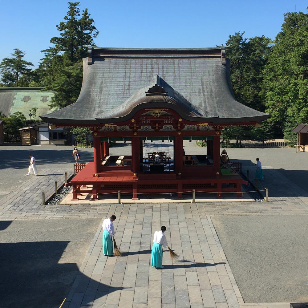 早朝の鶴岡八幡宮へお参りに_c0060143_11105564.jpg