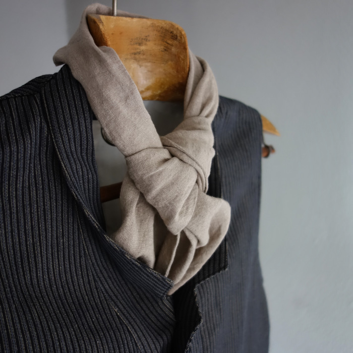 洗いました / cravat scarf_e0130546_15075746.jpg