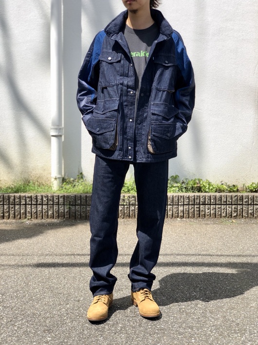 white mountaineering ×levis jacket