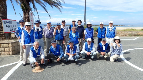 名勝和歌の浦クリーンアップ 片男波のち和歌の浦ガイダンス施設・案内所_c0367107_11262240.jpg