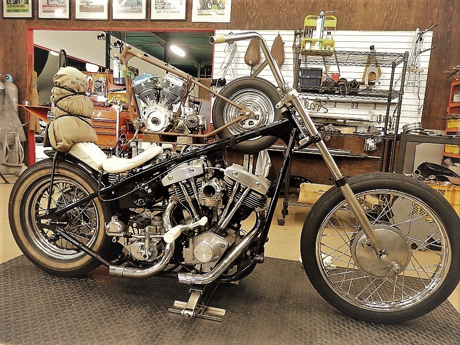 33.4 ハーレー ナロー チョッパー ショベル パン