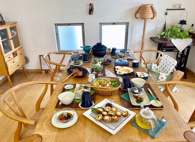 happy table 孫にスコッチエッグを作って♪_a0165160_10182329.jpg