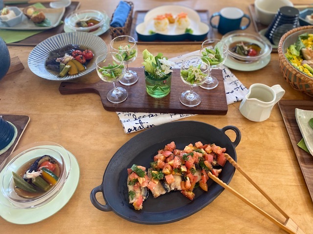 happy table 孫にスコッチエッグを作って♪_a0165160_14470269.jpg