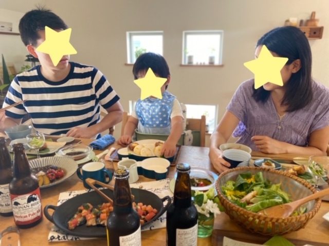 happy table 孫にスコッチエッグを作って♪_a0165160_15011738.jpg
