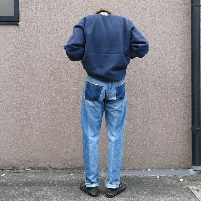 remake vintage denim 着用編。_d0187983_19215911.jpg