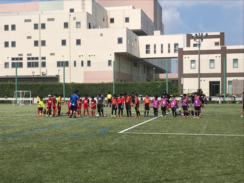 8 29 常総市フットサル大会 つくばジュニアfc 本日もサッカー日和