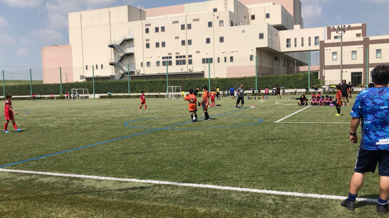 8 29 常総市フットサル大会 つくばジュニアfc 本日もサッカー日和
