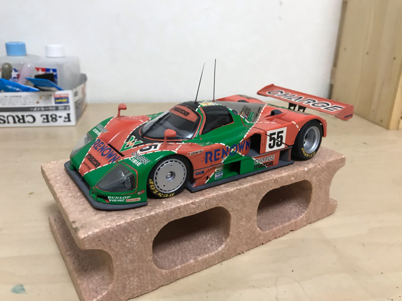 タミヤ レナウン チャージ マツダ787B : ホビーのガレージ