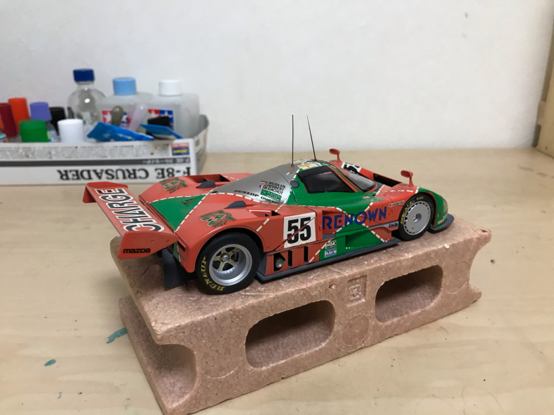 タミヤ レナウン チャージ マツダ787B : ホビーのガレージ