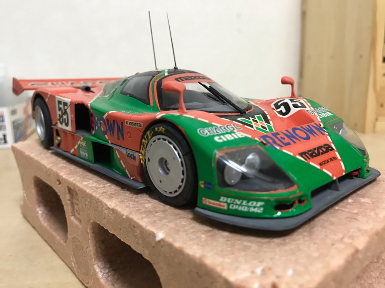 タミヤ 1/24 レナウンチャージマツダ787B タミヤ 1/24 マツダ 787B | タミヤ