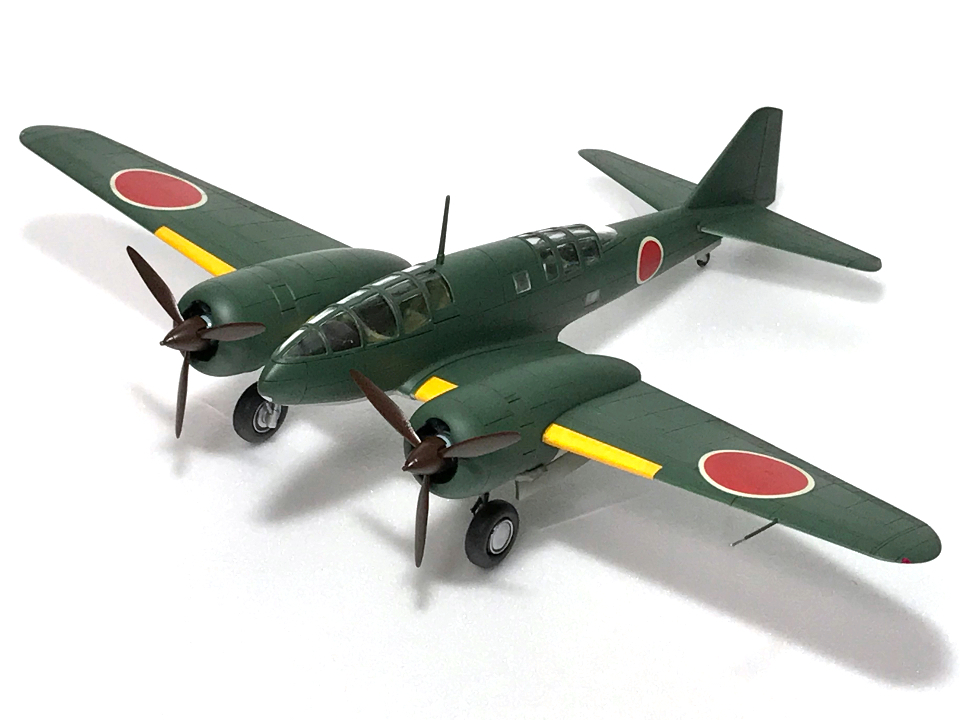 輝く高品質な プラモデル完成品☆日本陸軍百式司令部偵察機2型☆アリイ 航空機・ヘリコプター