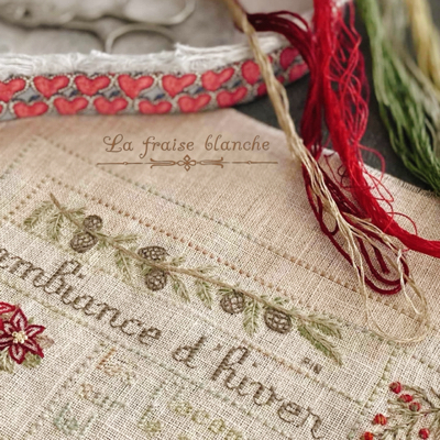 『Ambiance d\'hiver』Marie Suarez&#129525;『La Branche du pin』&#127807;&#129525;_d0361125_10162707.jpg