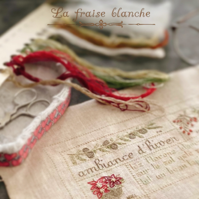 『Ambiance d\'hiver』Marie Suarez&#129525;『La Branche du pin』&#127807;&#129525;_d0361125_10162723.jpg