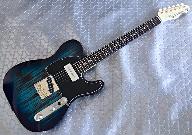 【限定製作】 Burn Blue SunburstのStandard-T」の4本目が完成です ギター