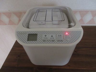 犬と一緒に豆乳ヨーグルト☆彡 愛用ヨーグルトメーカー_d0339433_17000992.jpg