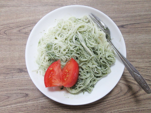 【S&B】まぜるだけのスパゲッティソース バジル_c0152767_20242273.jpg