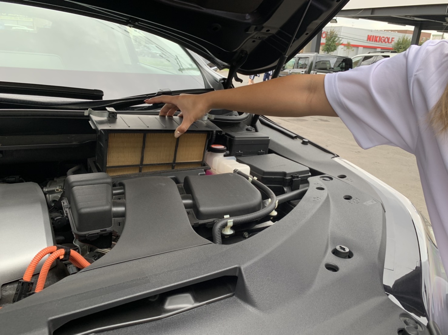 K社様 レクサス Rx450h エアコンフィルター エアフィルター 交換 Tommyニコニコブログ