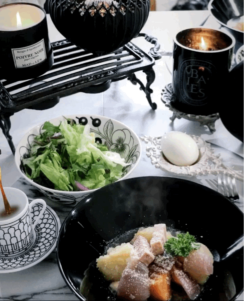イッタラ アラビアのある暮らし 秋めいてきたポトフが食べたい Noir4696home