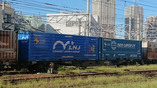 9/11隅田川着3054レのコキとコンテナ_f0203926_22442006.jpg