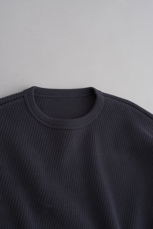 ゴーシュ　シックサーマル　ヘンリーネック　プルオーバー　グレー　サイズM ゴーシュ シックサーマル クルーネックプルオーバーとヘンリー