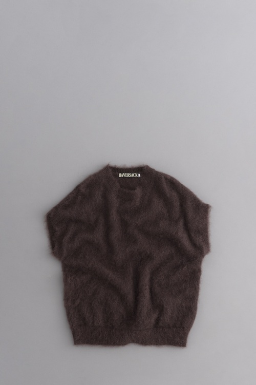HAVERSACK Mohair Vest (Brown)_d0120442_1119732.jpg