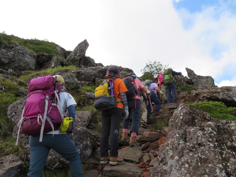 久しぶりに登った　硫黄岳 (2,760M)   登頂編　part 3_d0170615_16001508.jpg