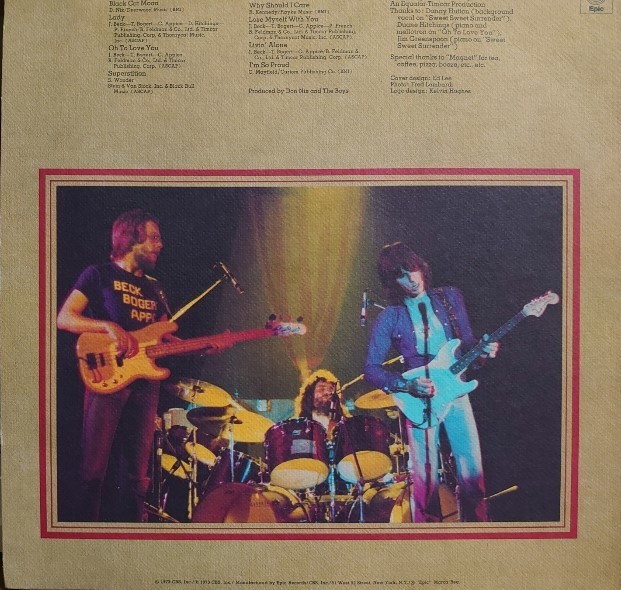 Jeff Beck その4 Beck Bogert Appice and mora : アナログ