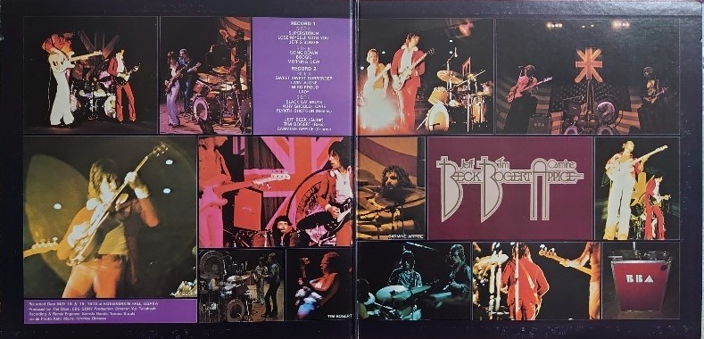 ベック・ボガード&アピス ライヴ 40周年記念盤 2CD JEFF BECK