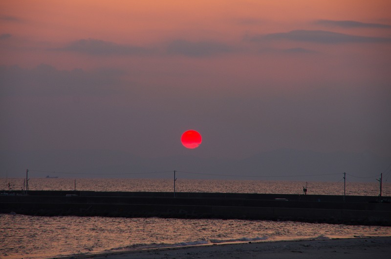 夕日　9月の思い出_c0238352_22013384.jpg