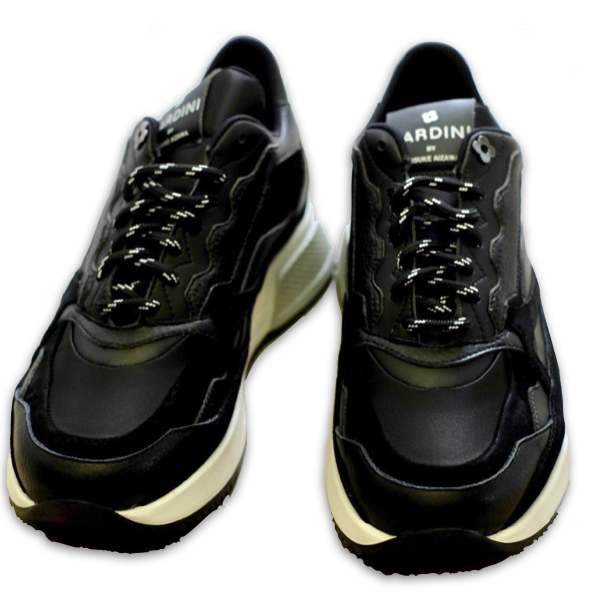 LARDINI by YOSUKE AIZAWA レザーXナイロン スニーカー_c0118375_00021940.jpeg