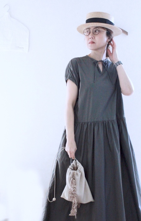 AN Linen／Luluワンピース_b0173176_19380363.jpg