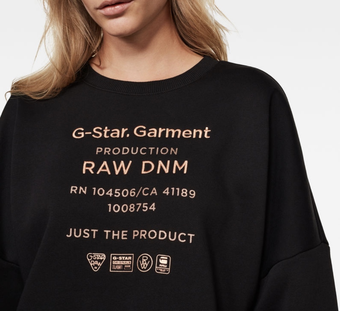 「G-STAR RAW　ジースターロウ」新作グラフィックトレーナー入荷です。_c0204280_18080733.jpg