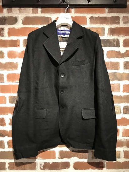 暖色系 【希少】JUNYA WATANABE:縮絨ジャケット【1994-95AW 美品