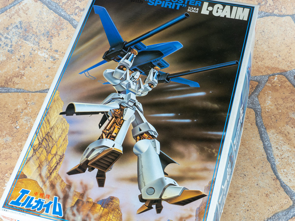 バンダイ 1/144スケール 1/144重装備型エルガイム バンダイ 1/144 エルガイム【重戦機エルガイム】【旧キット