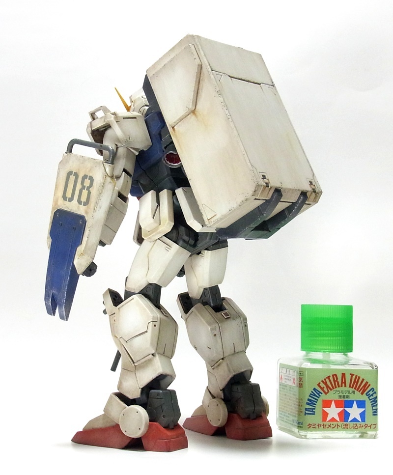 MG・08小隊沼にハマる 3 （陸戦型ガンダム・完成） : シン