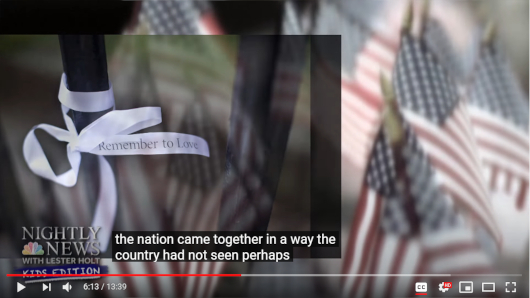 子ども向けニュース（NBC Nightly News Kids Edition）は「9・11」をどう報じたか？_b0007805_04363637.jpg