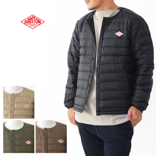 DANTON [ダントン] M/LS INNER DOWN CREW [JD-8751] インナー ダウン