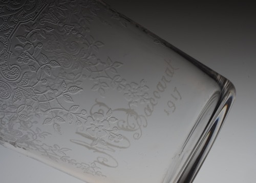 バカラ　メディチ　イニシャル EM タンブラー_c0108595_00011352.jpeg