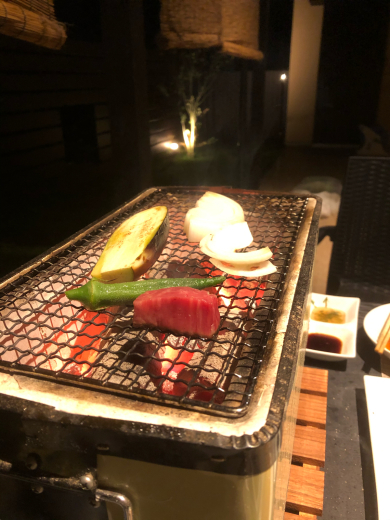 台風が過ぎて急に涼しくなってきたので、夜はちょいちょいテラスで晩御飯食べてます。_e0074251_09215026.jpg