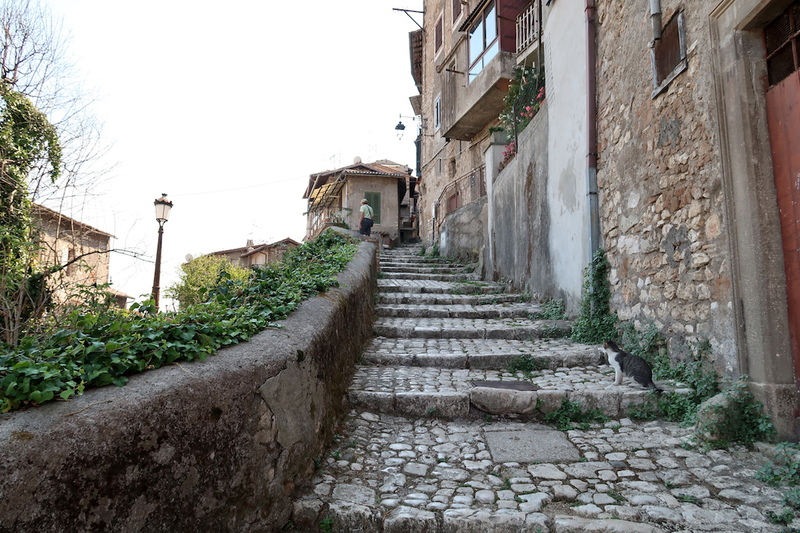 眺めみごと岩肌に建つ坂道の町、ローマ_f0234936_5442636.jpg