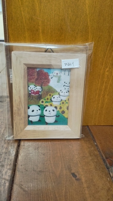 大月かずみさんパンダ作品9月30日まで関西つうしん店頭販売と、通販致します。_d0322493_14084155.jpg