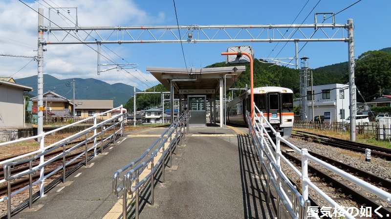 バスの終点へ行こう014 南部町営バスなんぶの湯線なんぶの湯バス停(ゆるキャン探訪と共に)_e0304702_07185099.jpg
